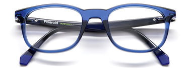 Premium Men Polaroid Eyeglasses: PLD D424 - Blue(2) - SpecSMART Eye Clinic (Front View)